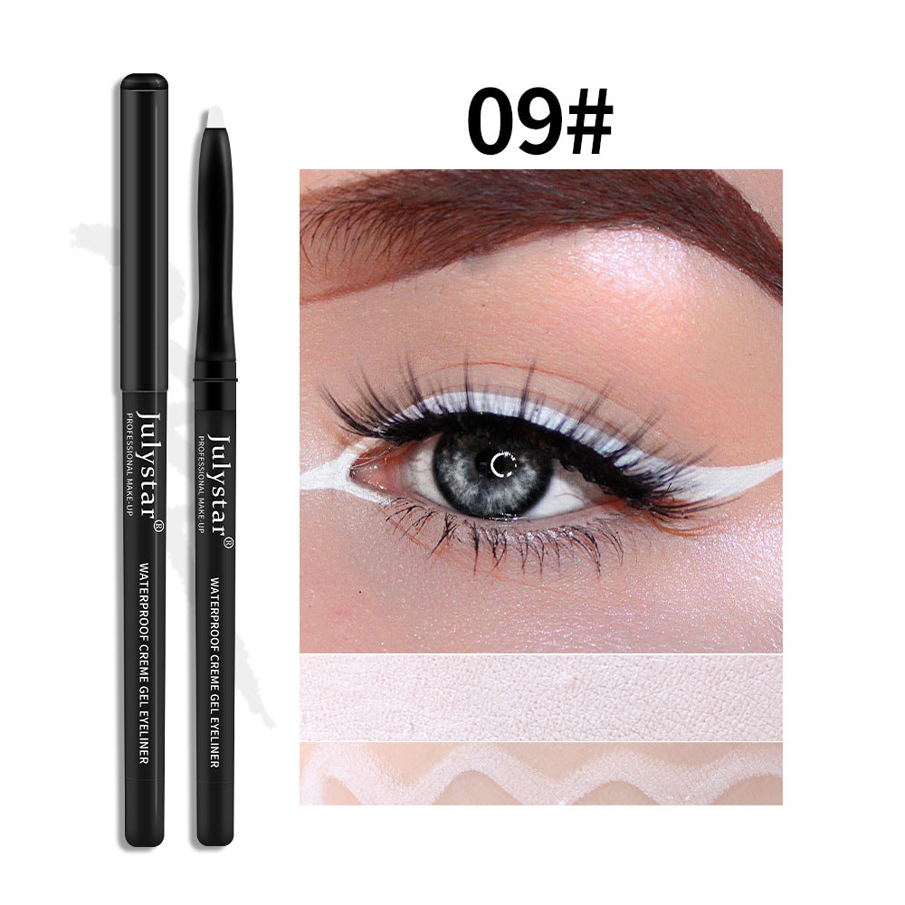 White Eyeliner Pencil for Waterproof Graphic Looks