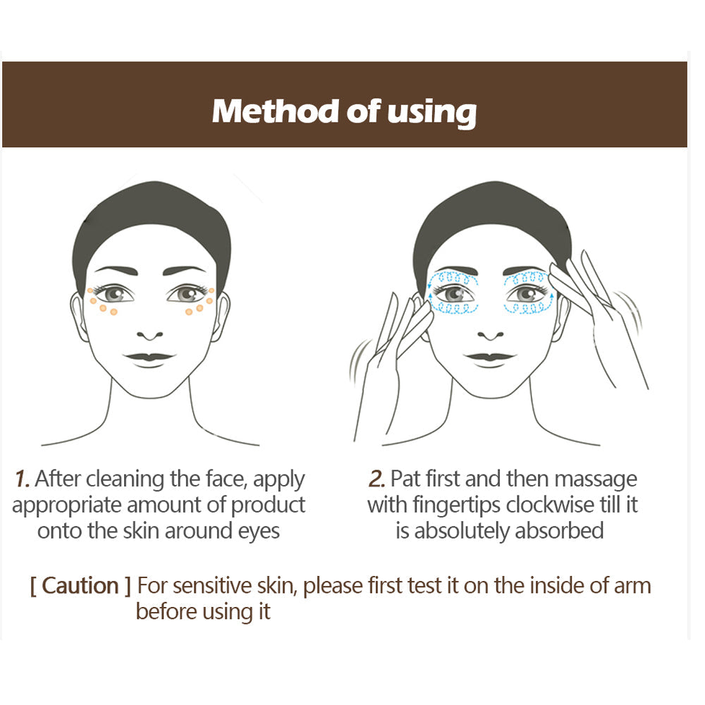 Eye Cream for Dark Circles, Puffiness & Fine Lines