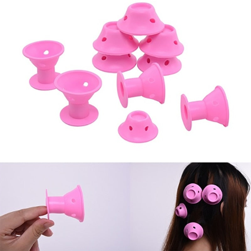 Magic Curler Silicone Hair Rollers — Heatless Bouncy Curls