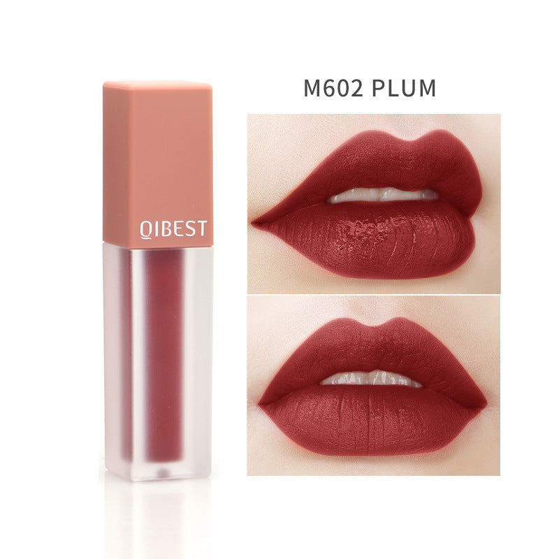 Matte Liquid Lipstick – Rich Tomato Velvet Finish