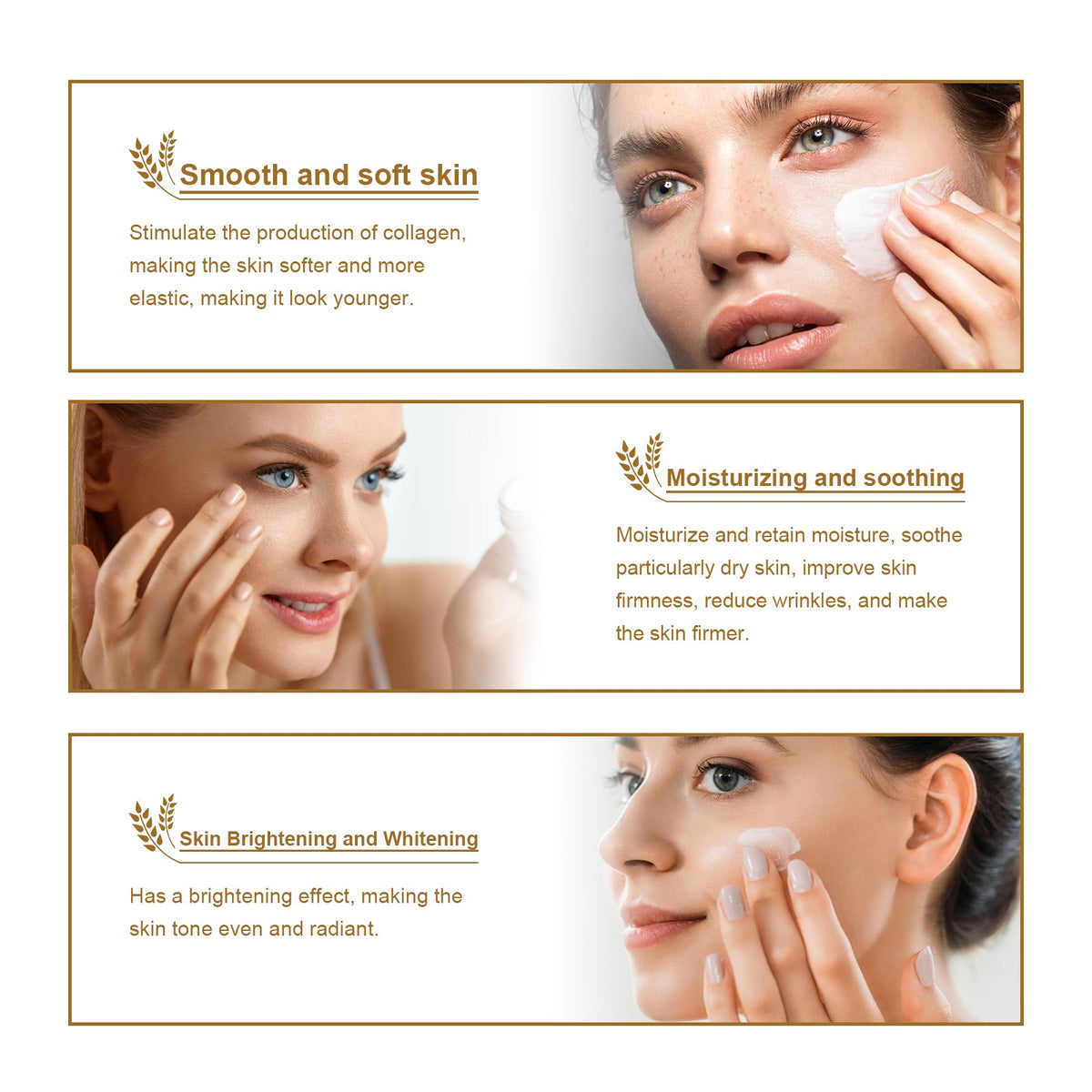 Rice Face Cream - Deep Hydration & Barrier Repair for Even