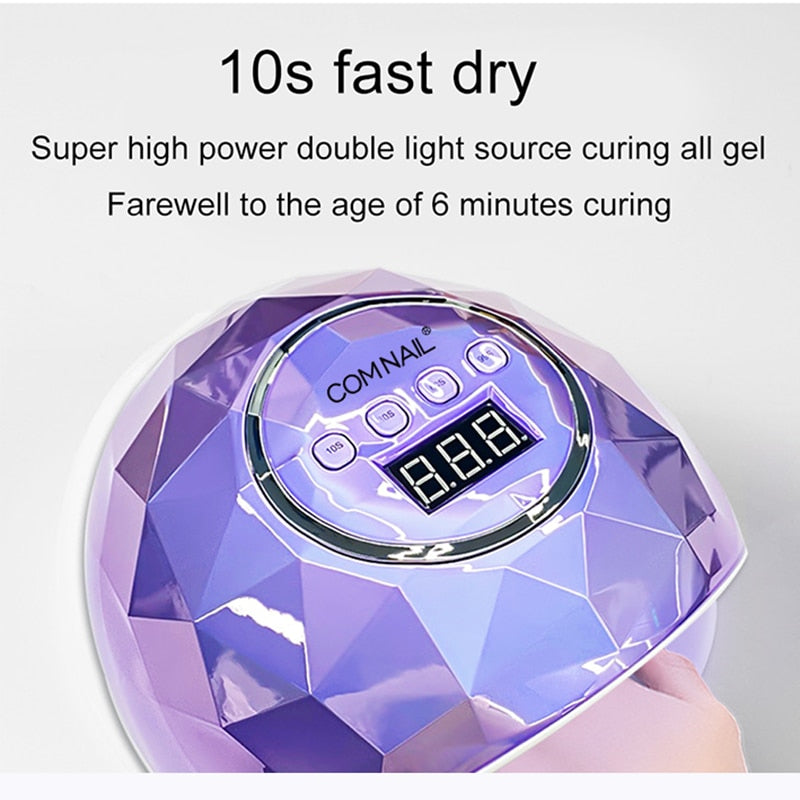 86W UV LED Nail Lamp — Professional Gel Curing in 10 Seconds