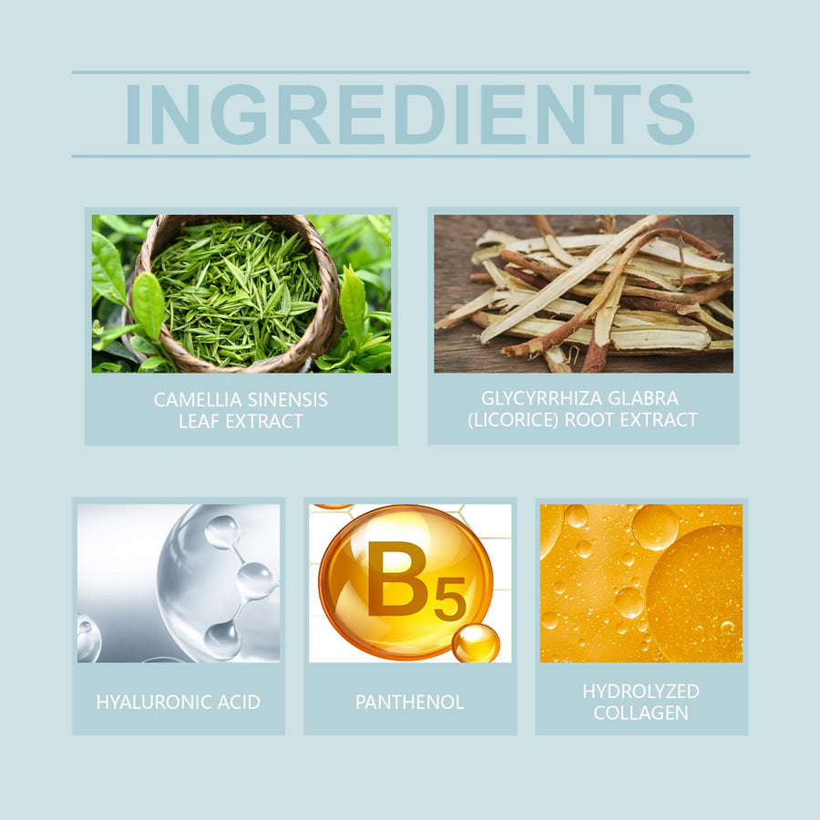 Collagen B5 Hydrating Sheet Mask Set - 4 Pack