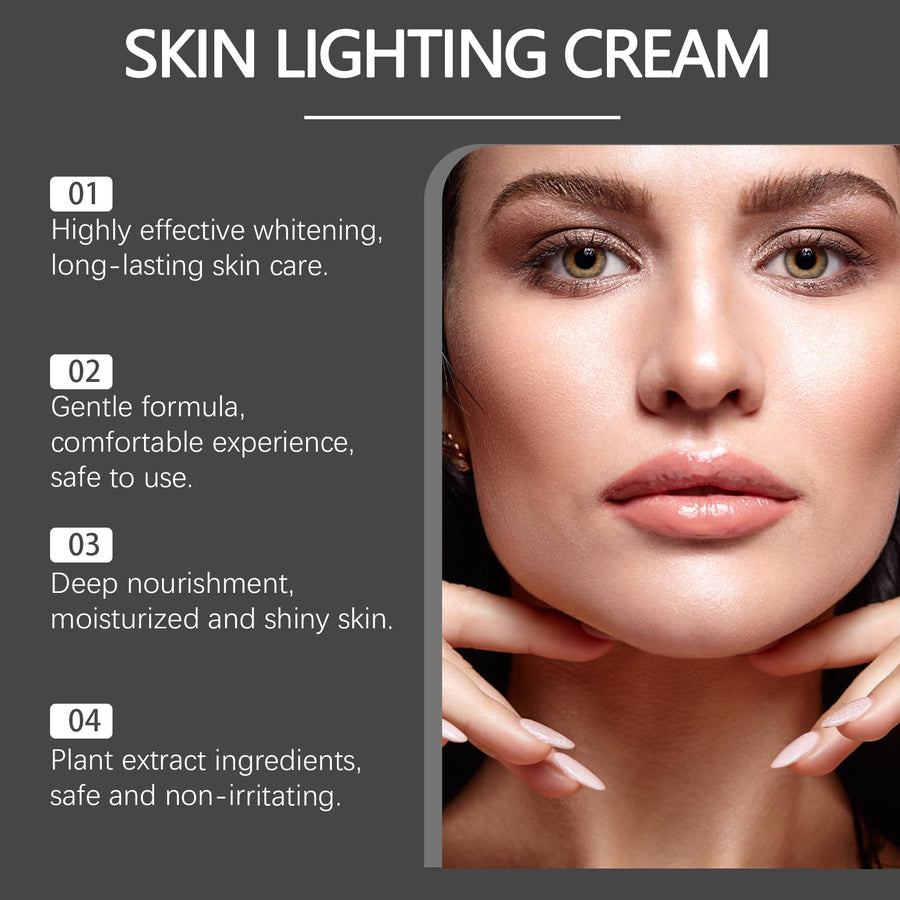 Vitamin C Brightening Cream for Face & Eyes, Daily Glow