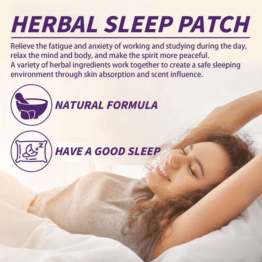 Herbal Sleep Patches — Overnight Relief for Better Sleep