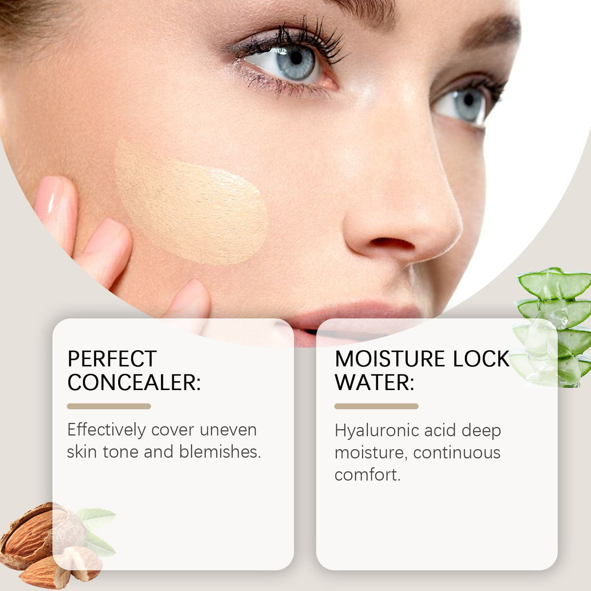 Color-Changing Foundation for a Dewy, Even Complexion
