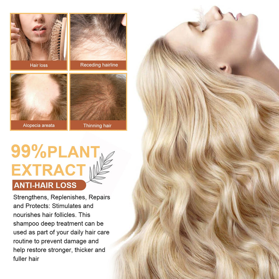 Anti-Thinning Shampoo for Thicker, Fuller-Looking Hair