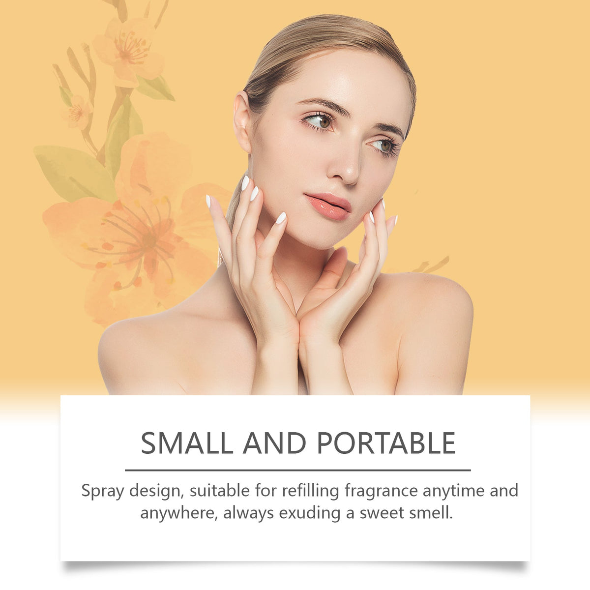Orange Body Perfume Spray – Light Fresh Fragrance