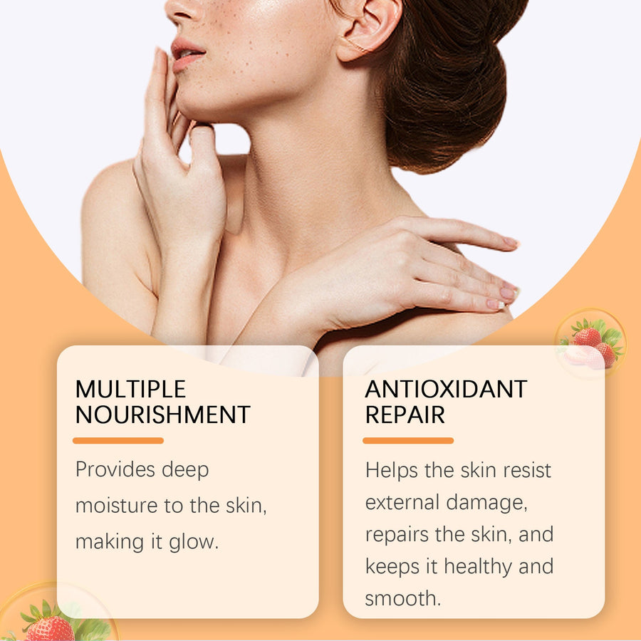 Strawberry Body Oil for Firmer, Smoother Skin