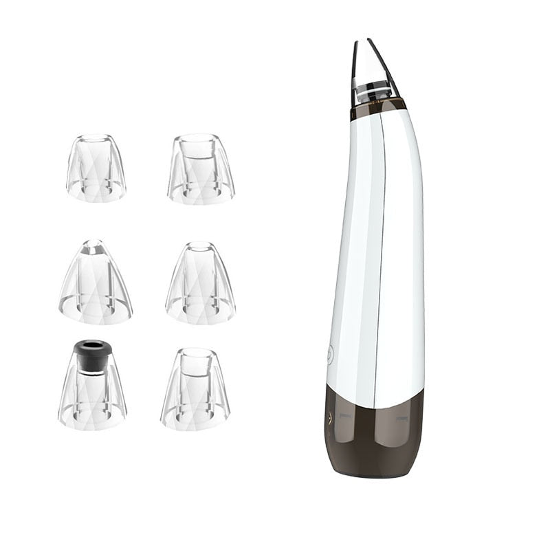 Professional Blackhead Vacuum — 6 Heads & 3 Modes