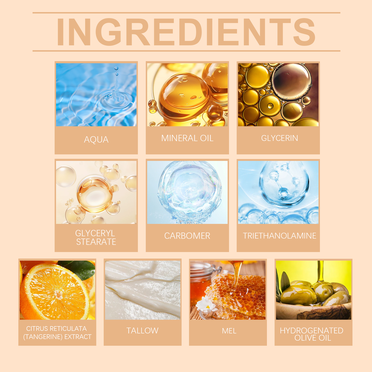 Beef Tallow Honey Cream for Deep Non-Sticky Hydration