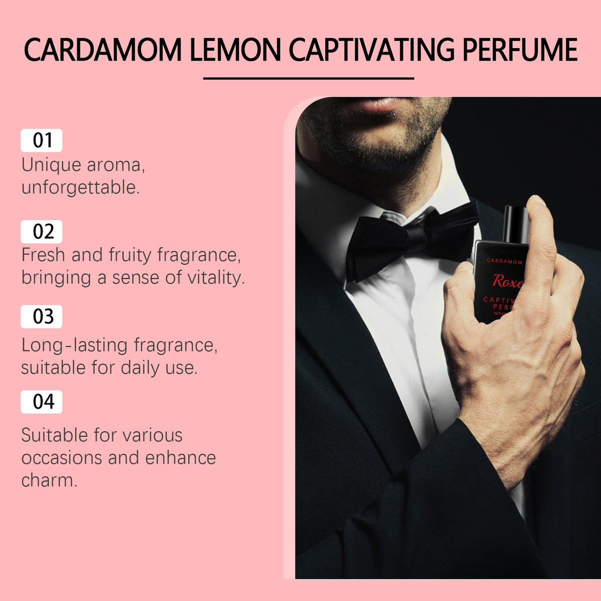 Cardamom Lemon Perfume - Fresh Signature Fragrance