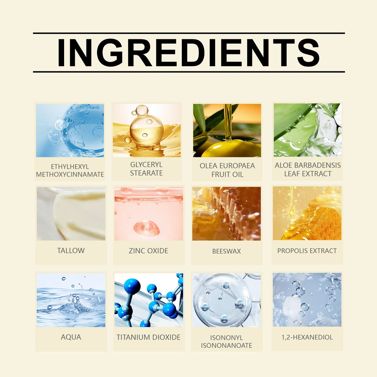 Hoygi Tallow Sunscreen SPF 30 Broad Spectrum Cream