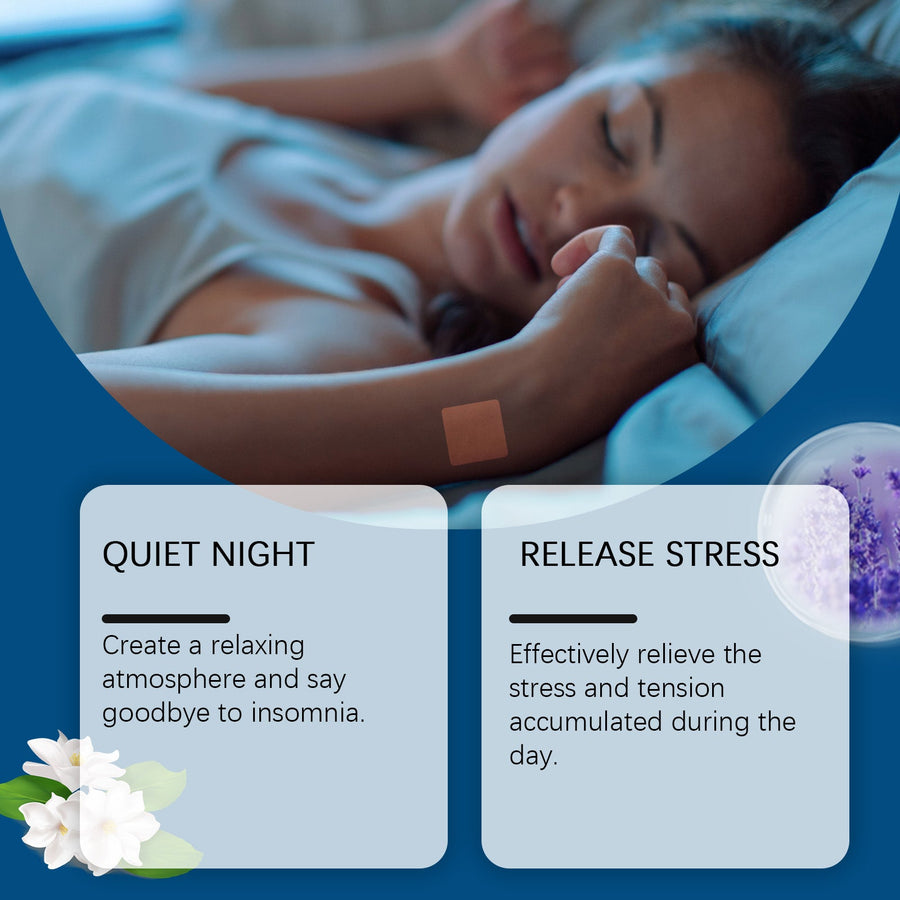 Lavender Sleep Patch — Drug-Free Overnight Relief