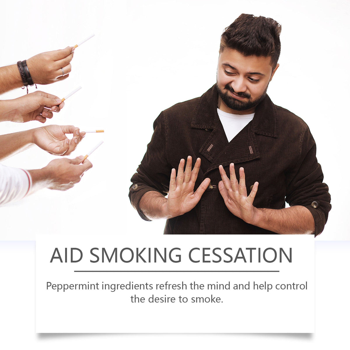 Aromatherapy Quit Smoking Inhaler - Craving Suppressant Stick