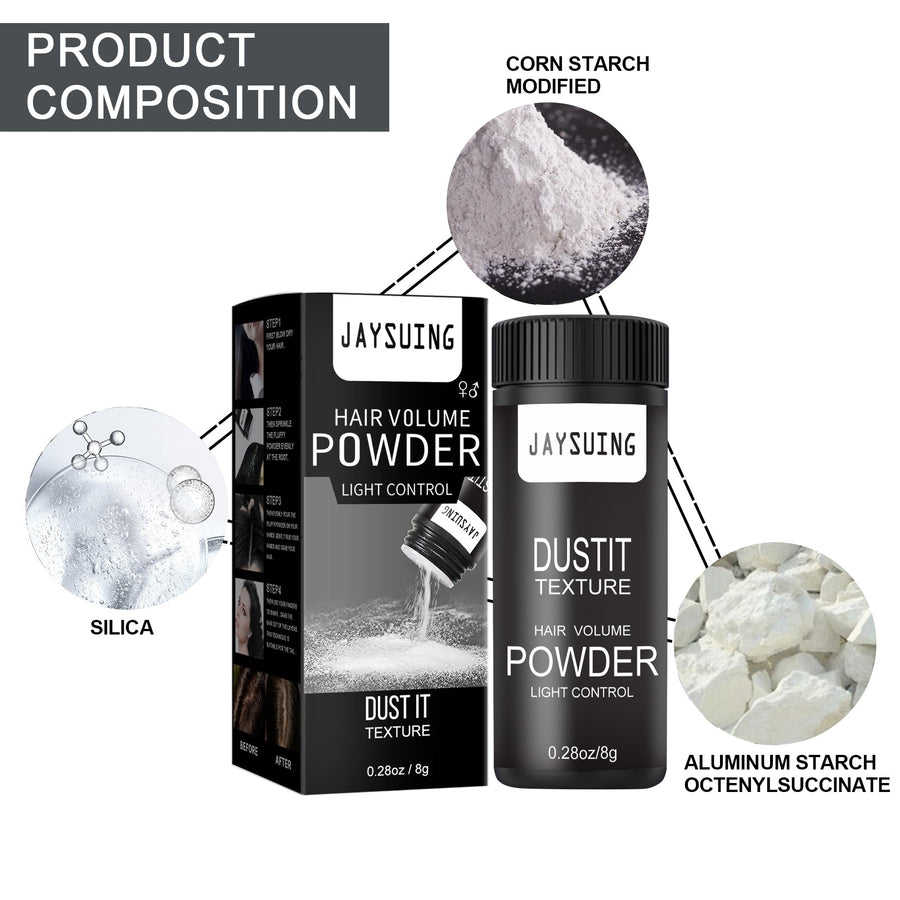 Hair Styling Powder for Volume & Matte Textured Hold