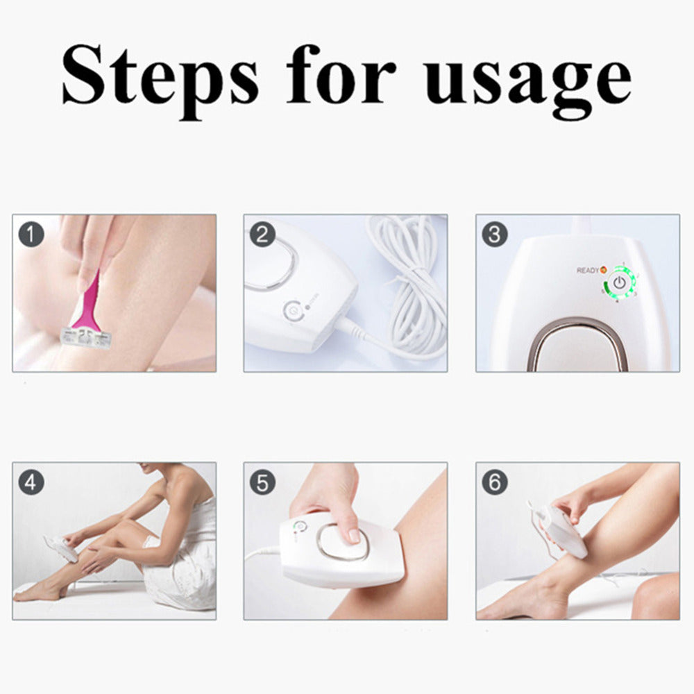 IPL Laser Hair Removal Device — Smooth, Hair‑Free Skin at Home