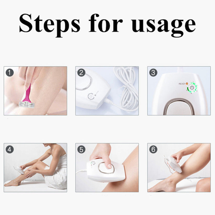 IPL Laser Hair Removal Device — Smooth, Hair‑Free Skin at Home