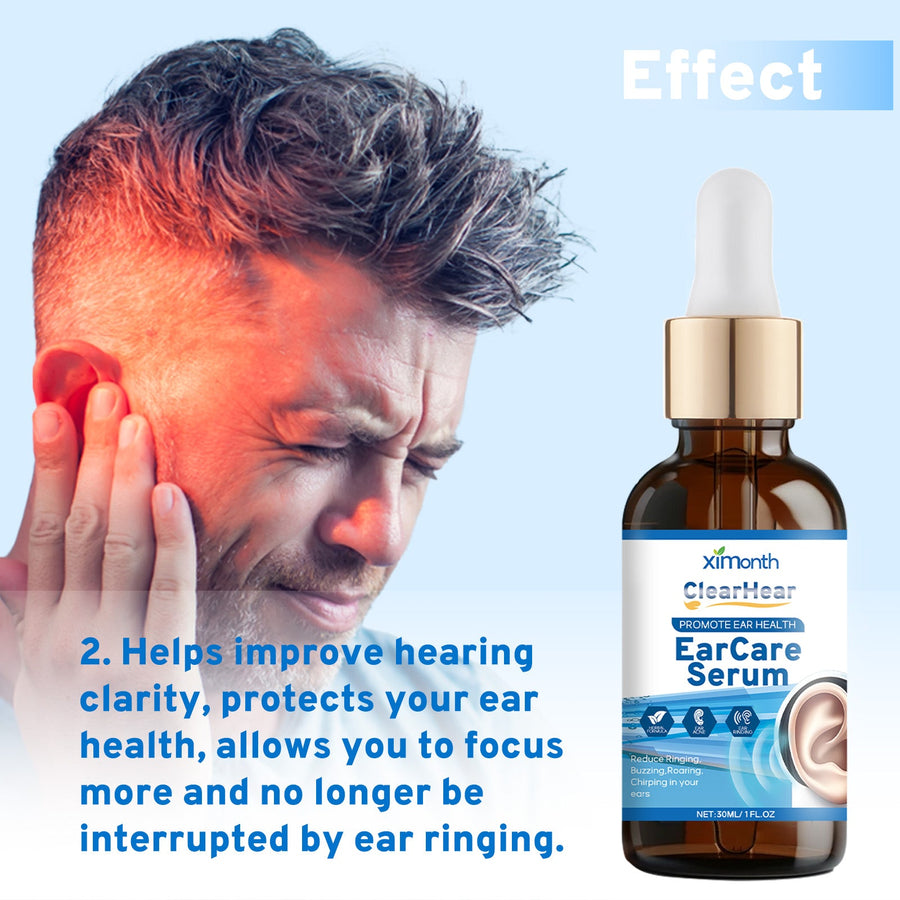 Tinnitus Relief Ear Drops – Quiet Ringing & Buzzing Naturally