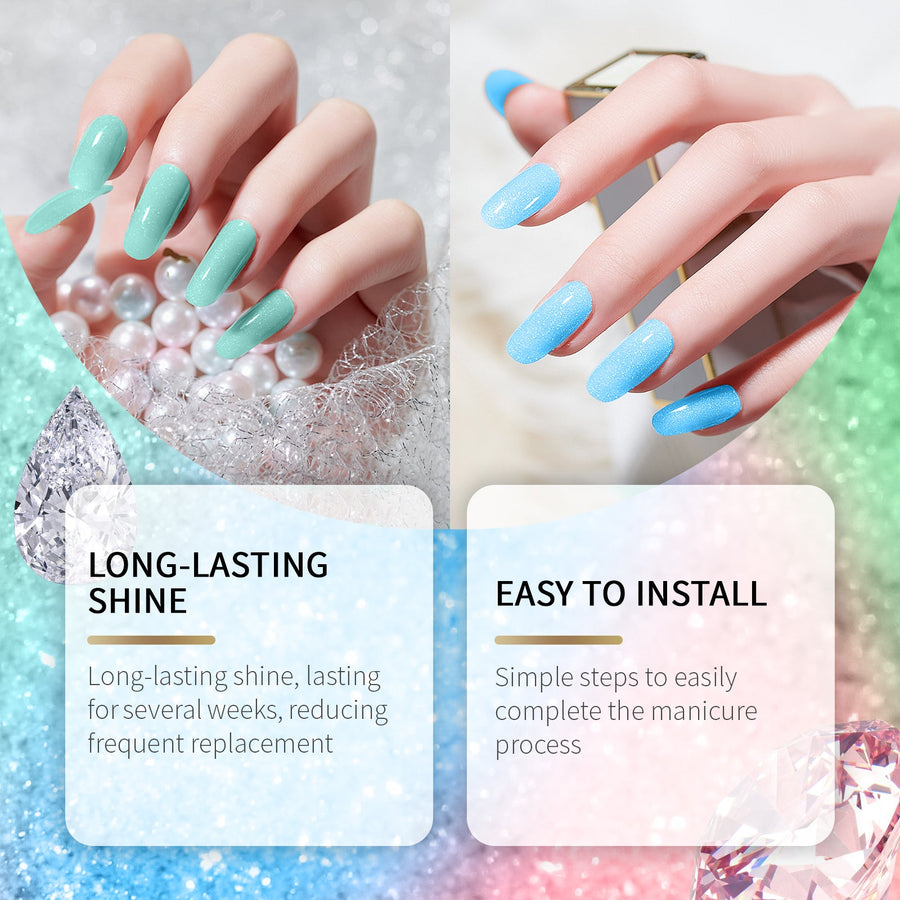 Soft Gel Nail Stickers - Salon Gel Nails In Minutes