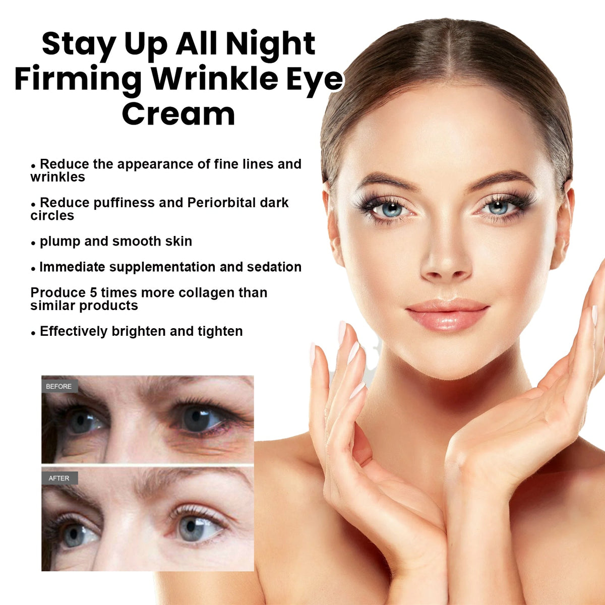 Conopeptide Eye Cream for Bags, Dark Circles & Firming