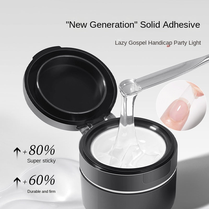 Solid Nail Adhesive — 50% Stronger Hold, 40% Longer Wear