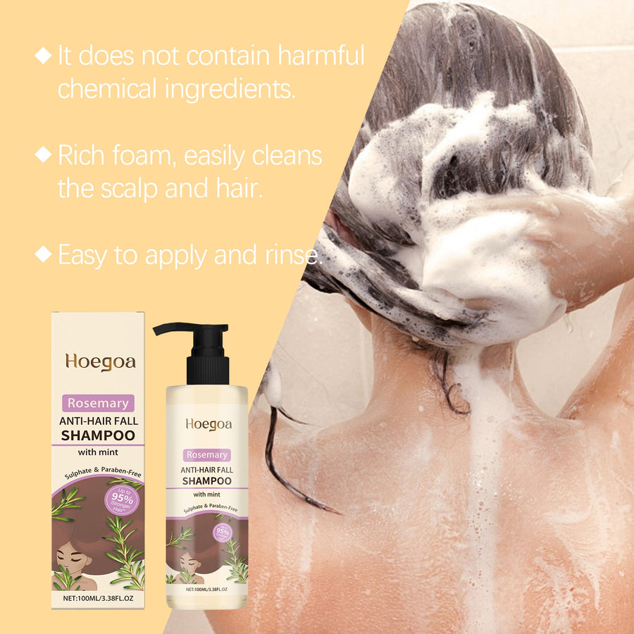Rosemary Shampoo for Softer, Shinier-Looking Hair