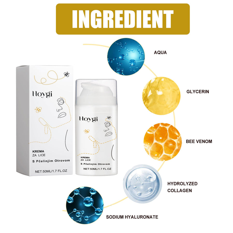 Bee Venom Face Cream for Firmer, Smoother, Brighter Skin