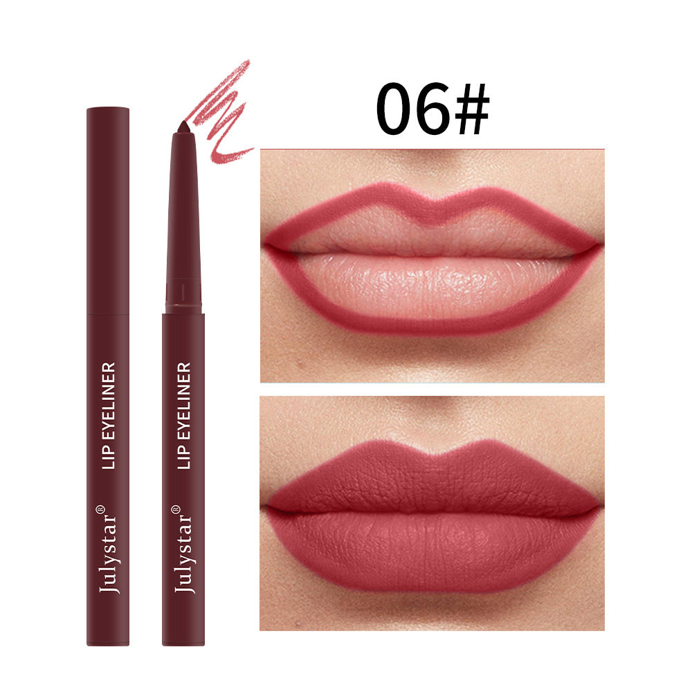 Lip Liner: Waterproof Matte Color for Defined, Lasting Lips