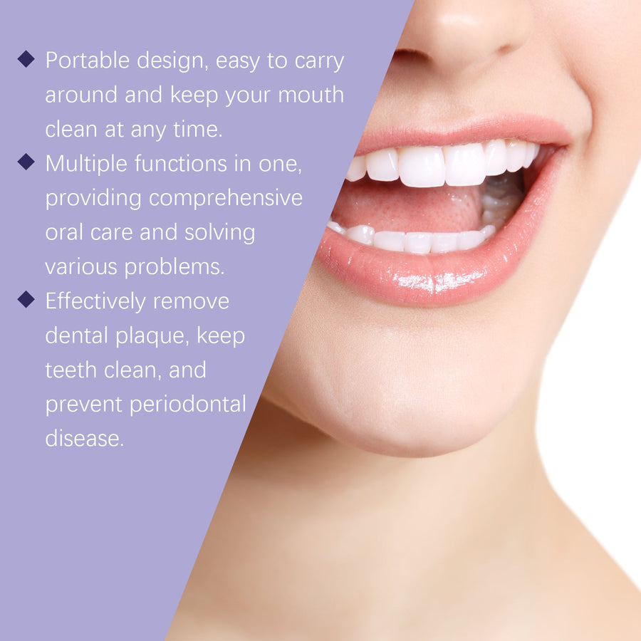 Purple Whitening Mouthwash — Gentle Peroxide-Free Rinse
