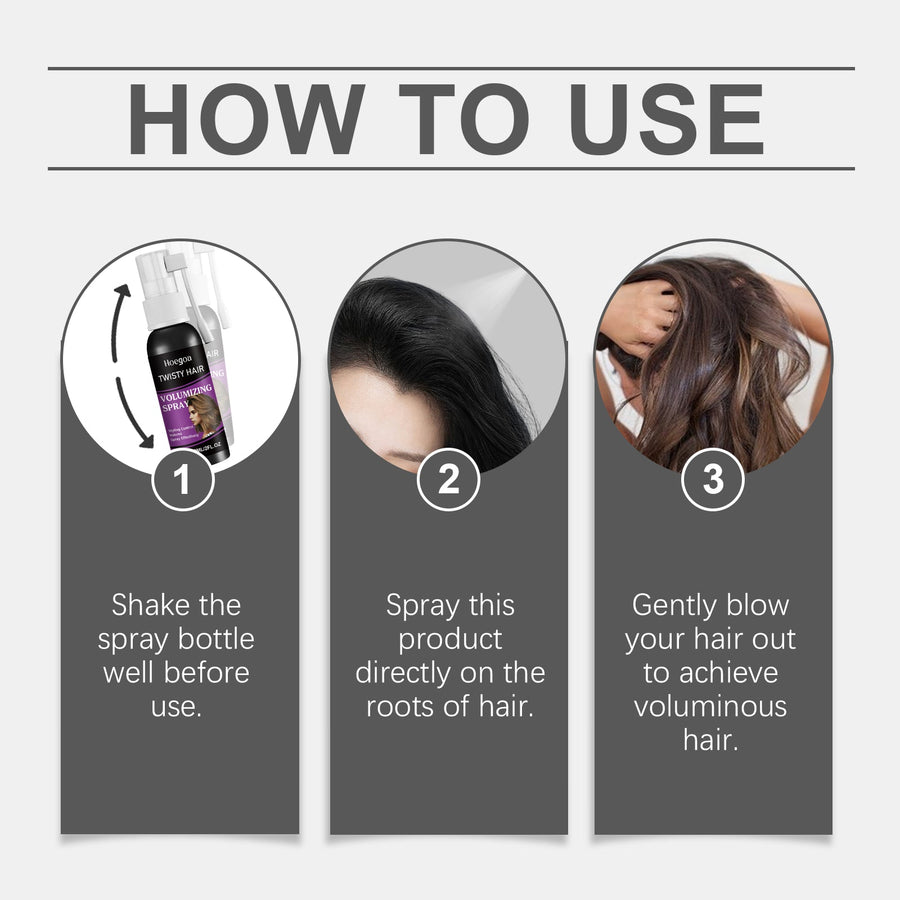 Hair Volumizing Spray for Oil Control & Fresh Volume