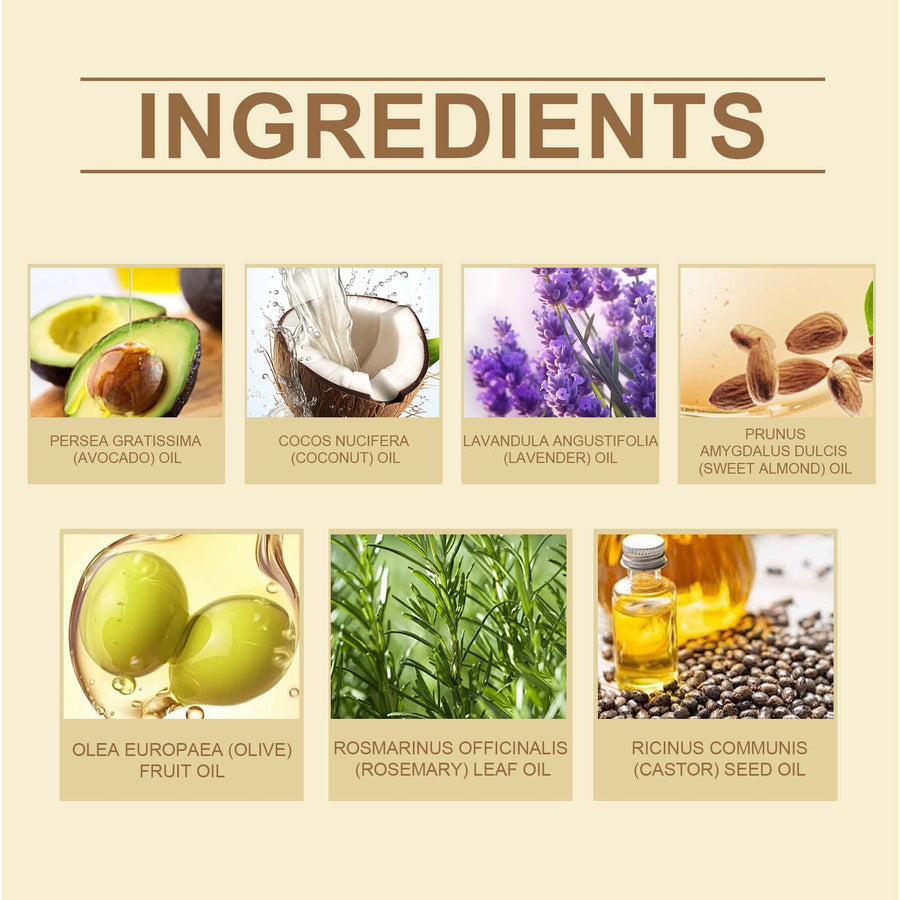 Hair Oil for Dry Hair & Nourished, Healthier-Looking Scalp