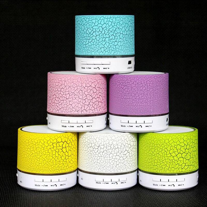LED Mini Bluetooth Speaker — 360° Stereo Sound & RGB Lights