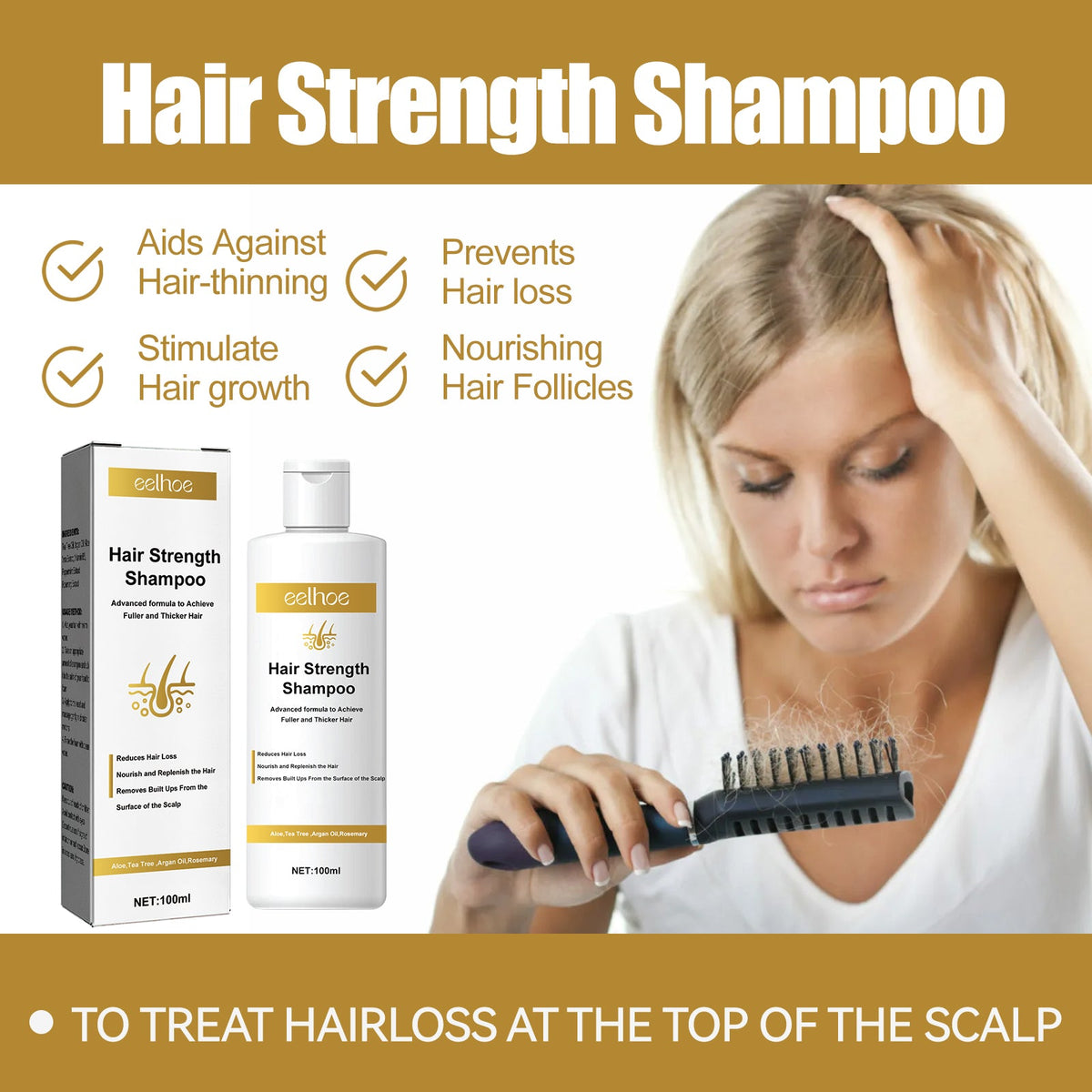 Scalp Cleansing Shampoo for Fuller-Looking, Thicker Hair