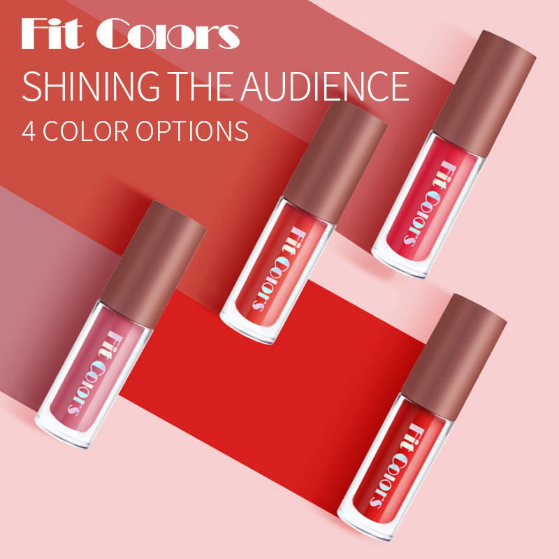 Travel Lip Gloss Set: Four Moisturizing Velvet Shades