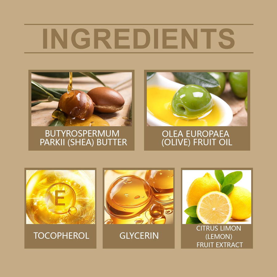 Raw Shea Butter Moisturizer for Face and Body Skin