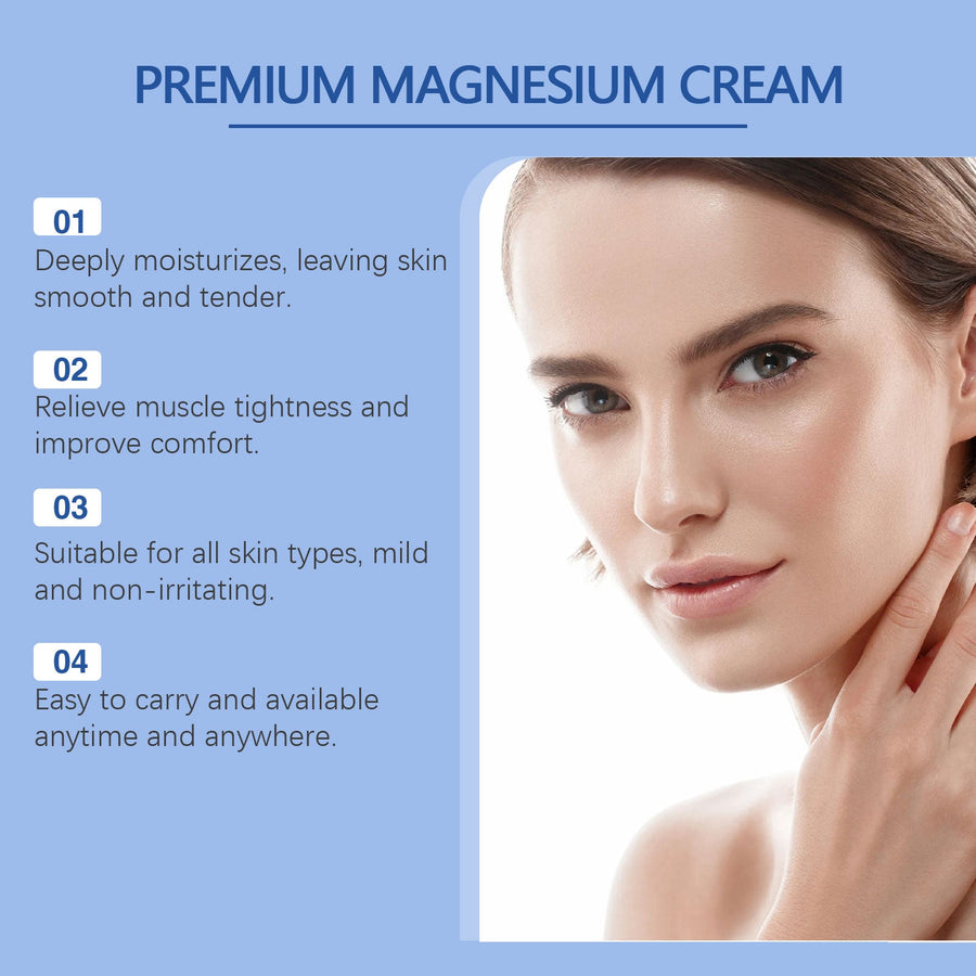 Magnesium Sleep Cream — Restful Sleep & Hydrated Skin