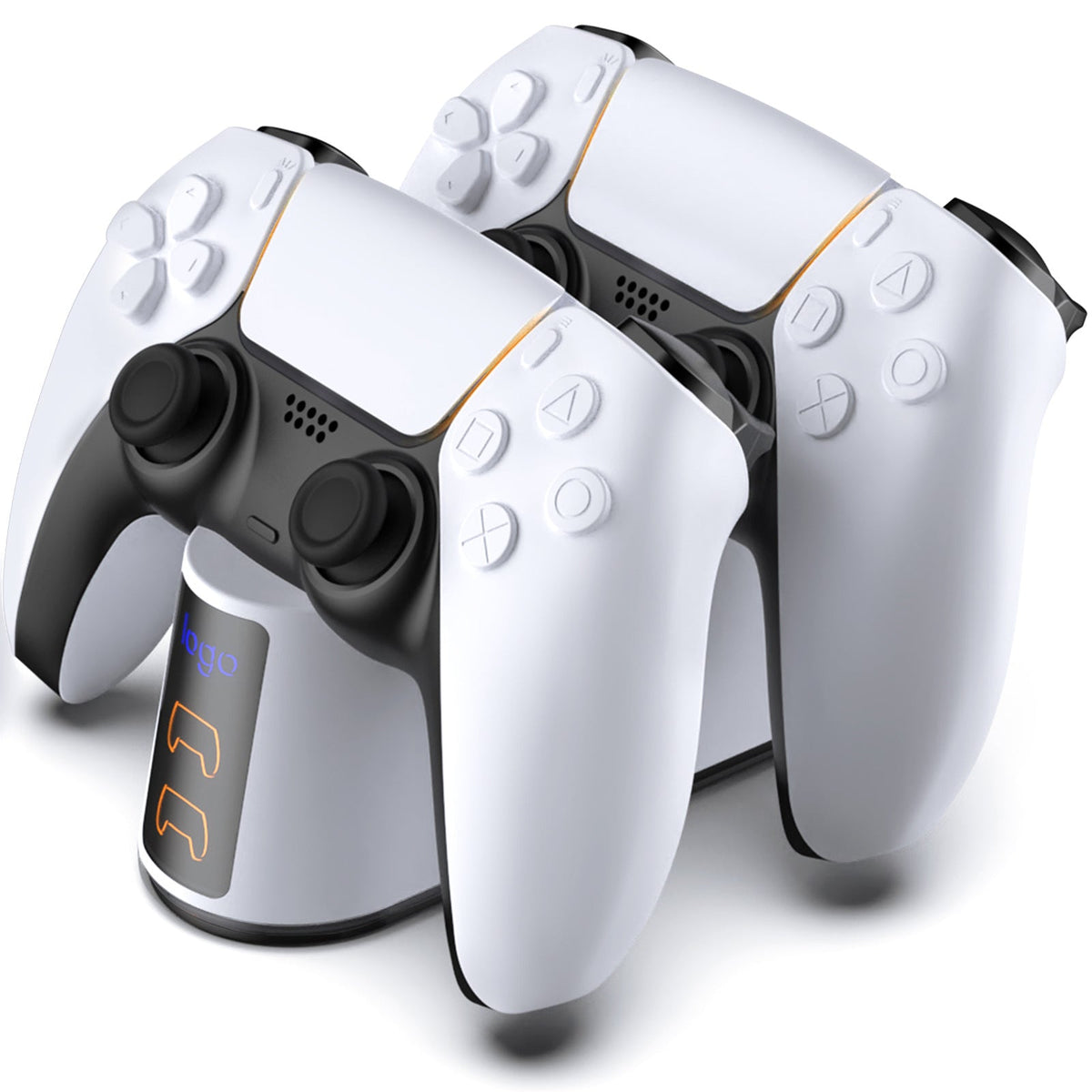 PS5 Controller Charger with RGB Lighting — Dual Fast-Charge