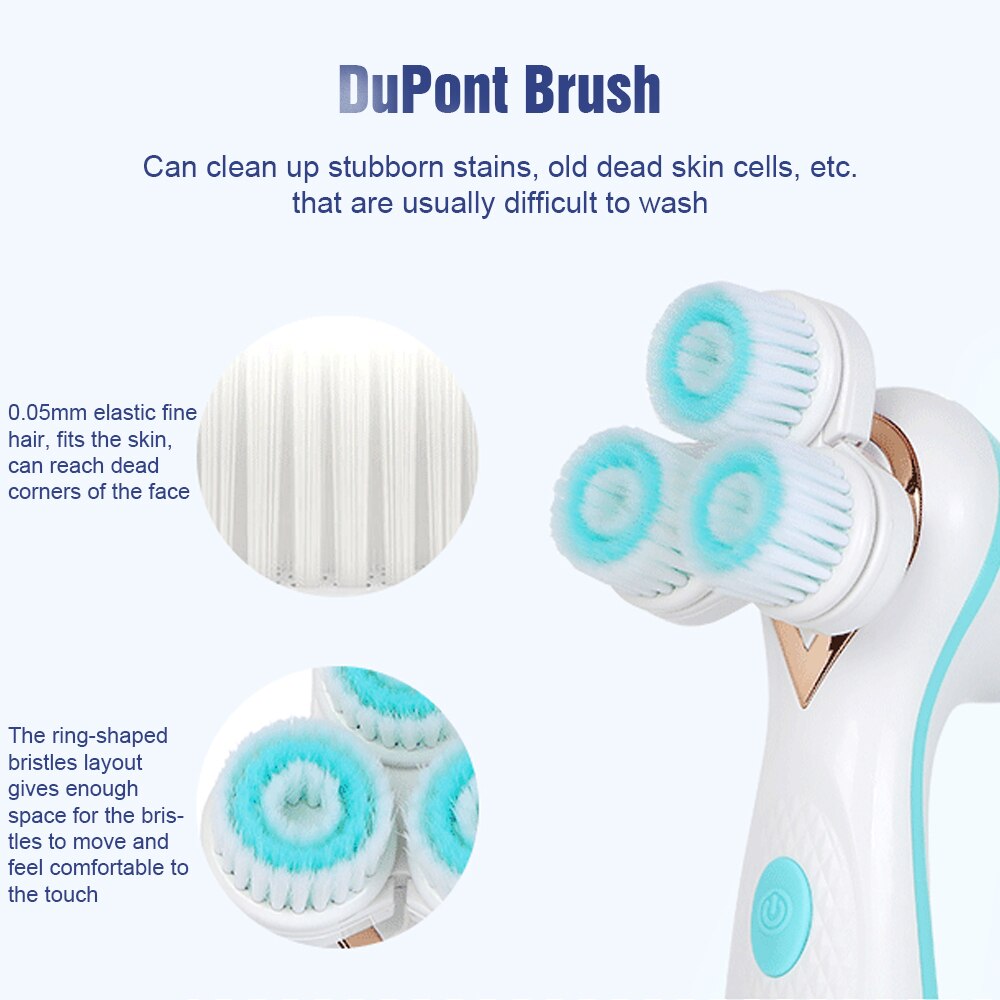Sonic Facial Cleansing Brush — Deep Pore Cleansing & Acne