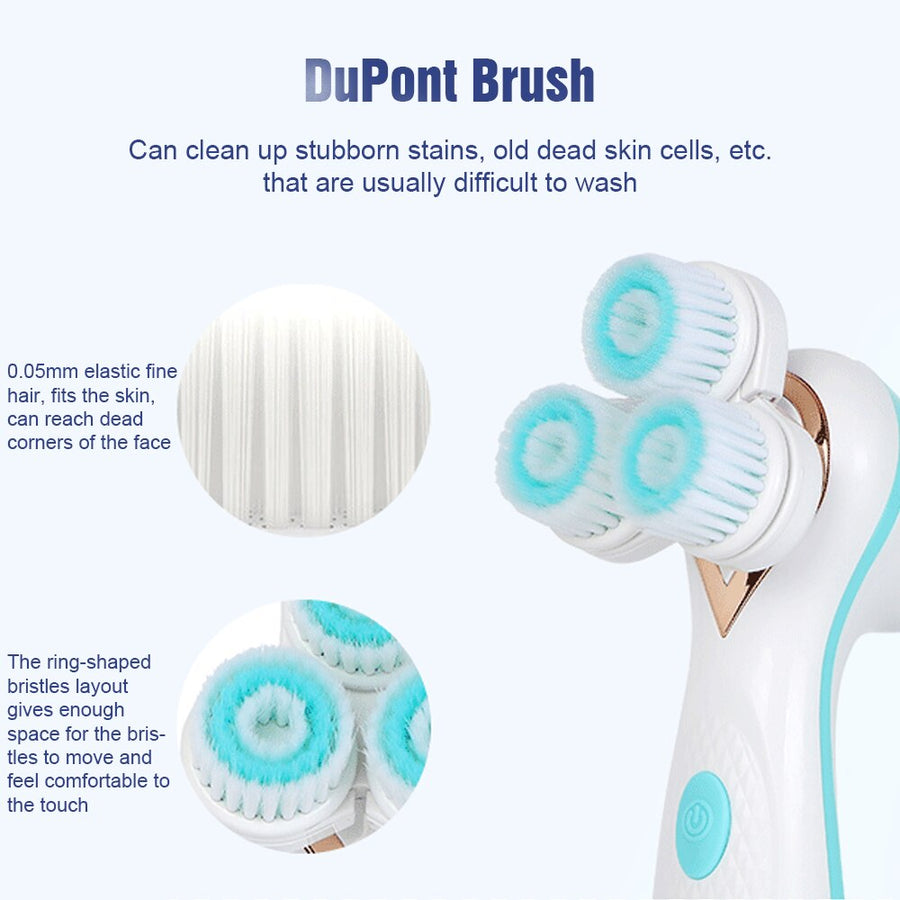 Sonic Facial Cleansing Brush — Deep Pore Cleansing & Acne