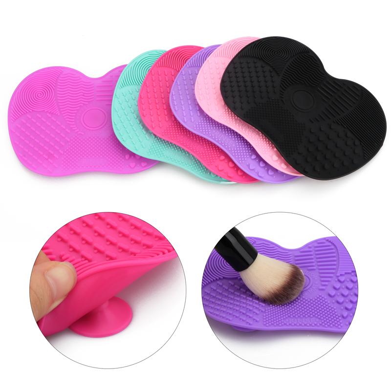 Silicone Makeup Brush Cleaner Mat — 7-Zone Deep Cleaning