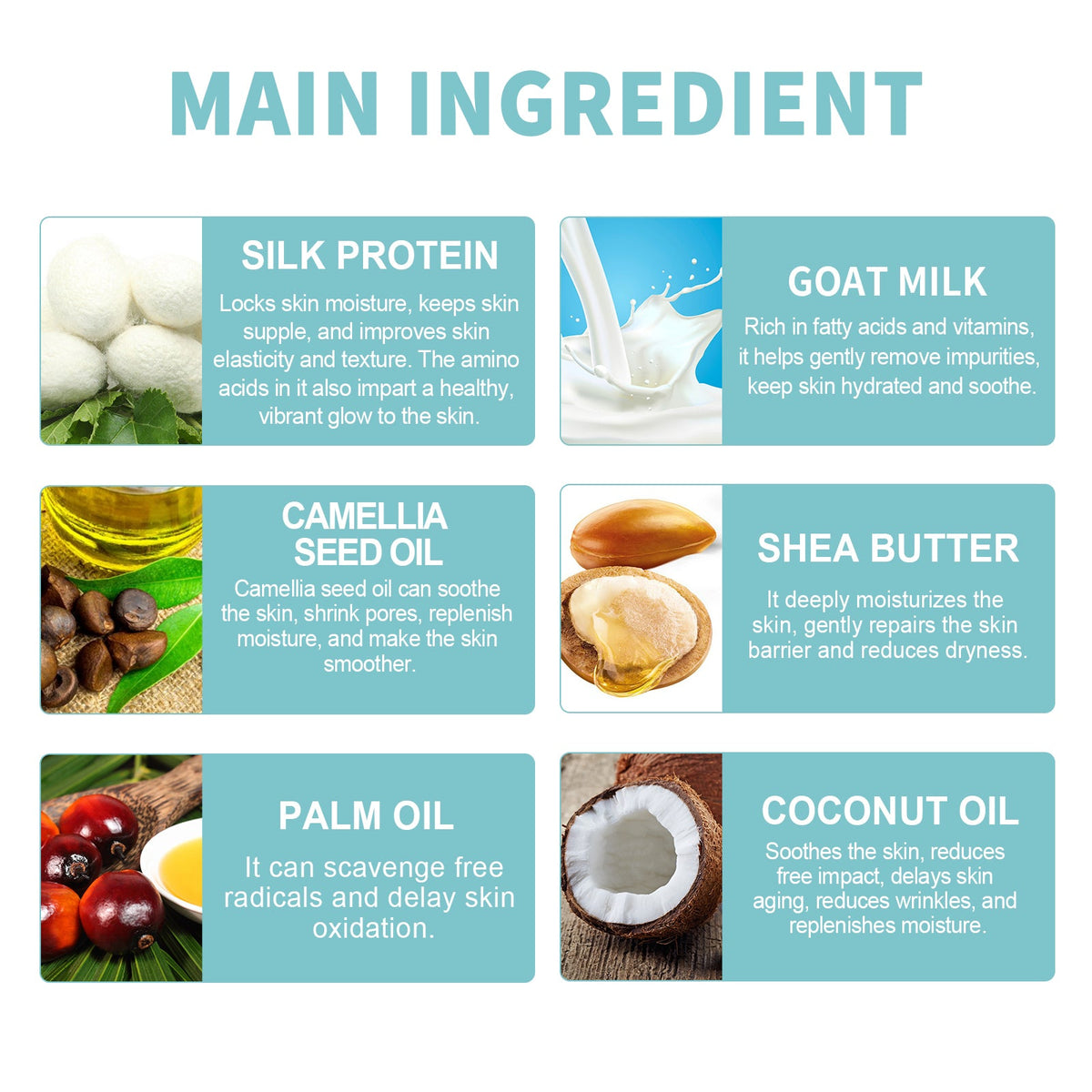 Silk Protein Repair Soap — Clear Acne and Dark Spots