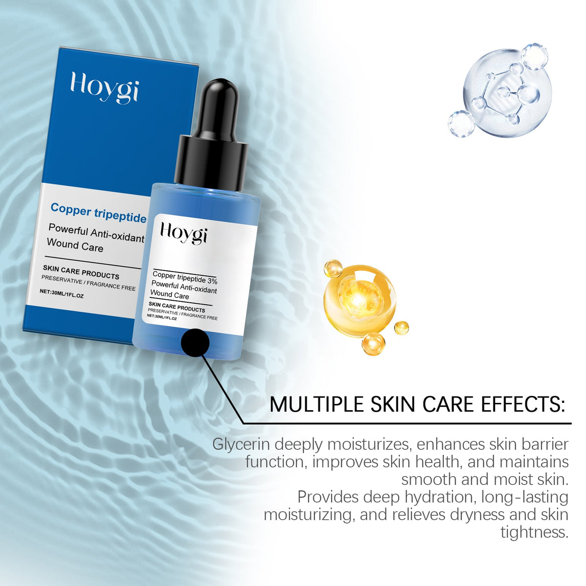 Copper Tripeptide 3% Firming Facial Essence Serum