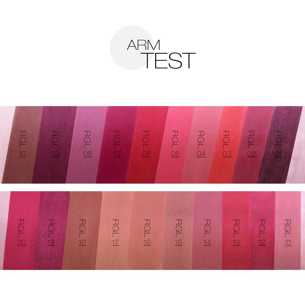 Matte Lipstick Set with Long-Lasting Rose-Gold Style