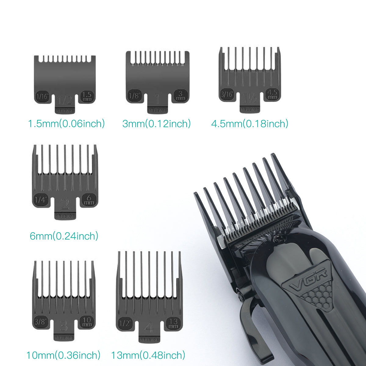 Cordless Hair Clipper — Professional Fades, 200-Minute
