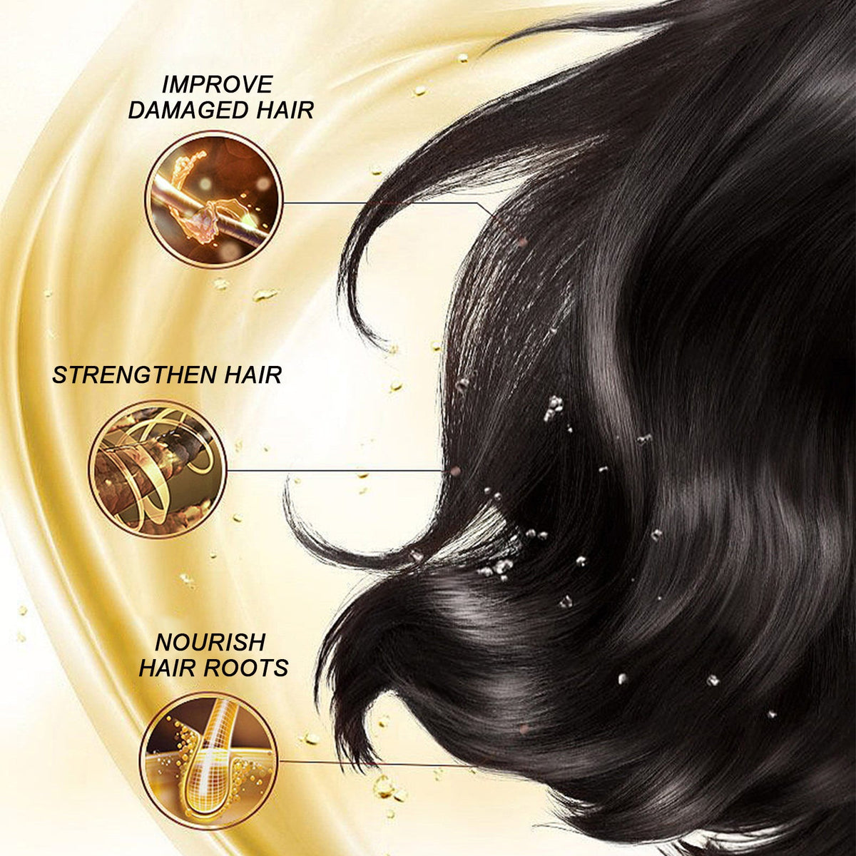 Castor Oil Hair Treatment for Dry, Damaged Hair Care