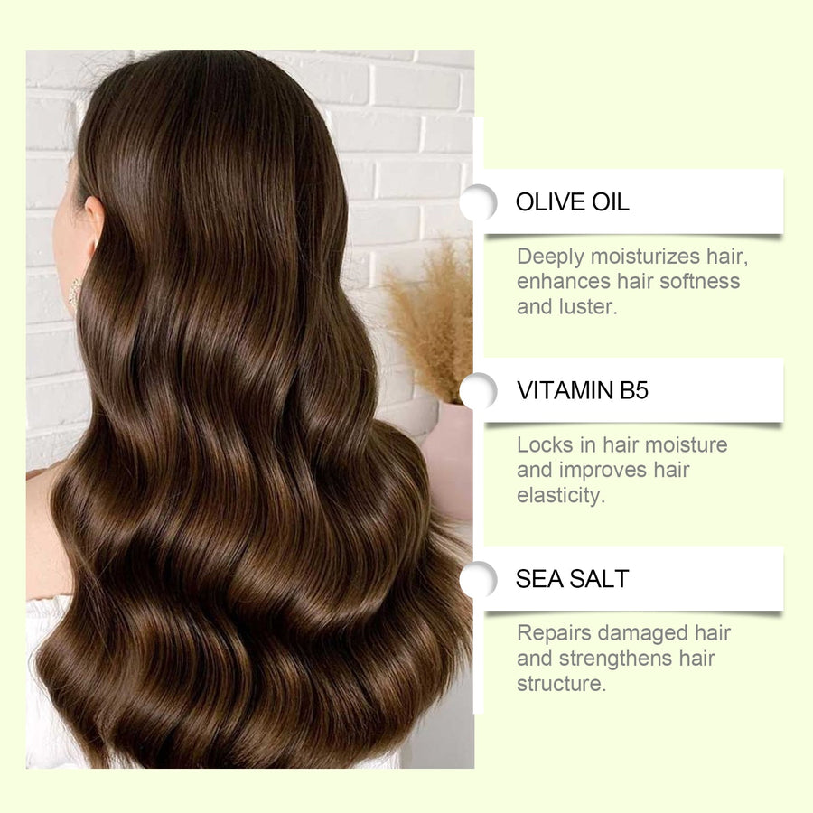 Curl Styling Mousse for Soft Hold, Shine & Definition