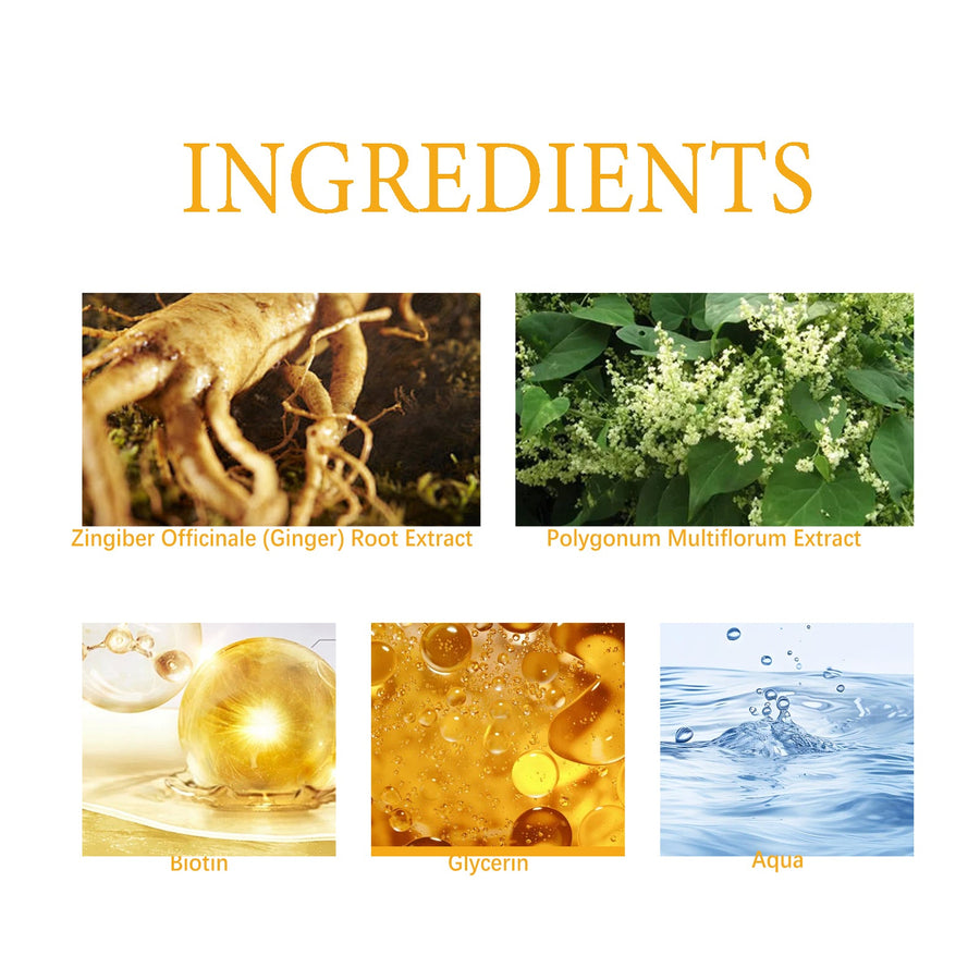Hair Growth Serum with Biotin for Stronger Roots
