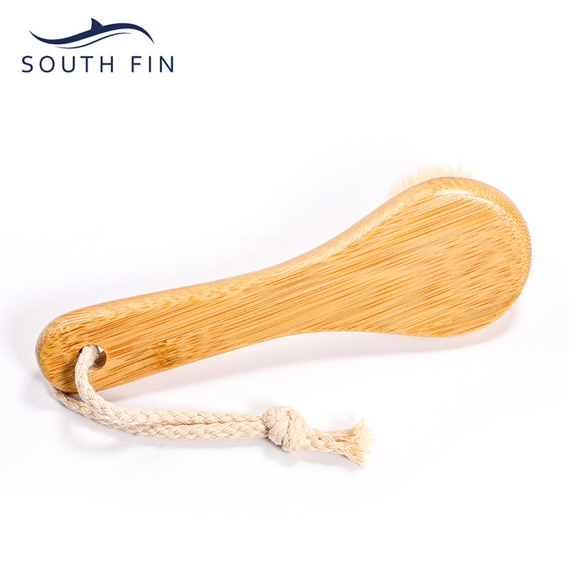 Bamboo Facial Brush – Natural Horse Hair for Smooth Skin