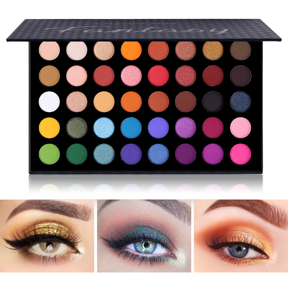 39-Color Eyeshadow Palette for Versatile Eye Looks